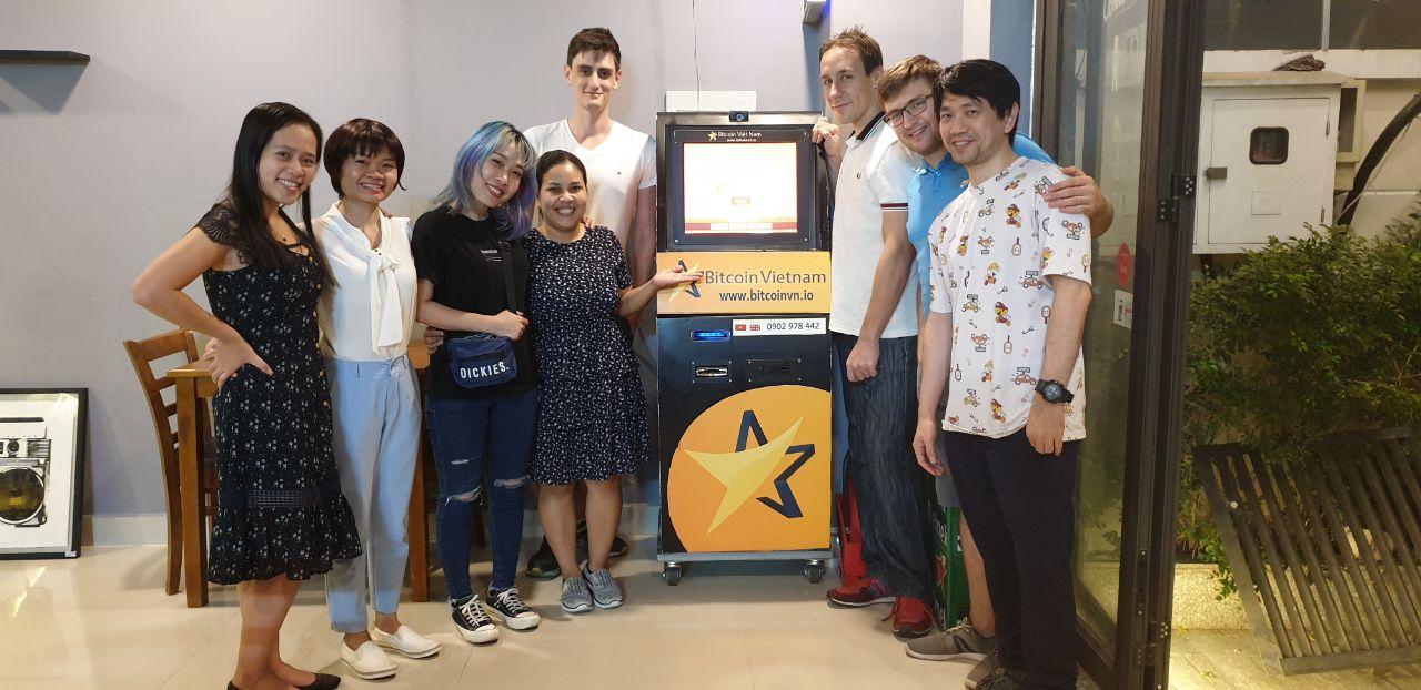First Bitcoin ATM in Thao Dien (Saigon) placed