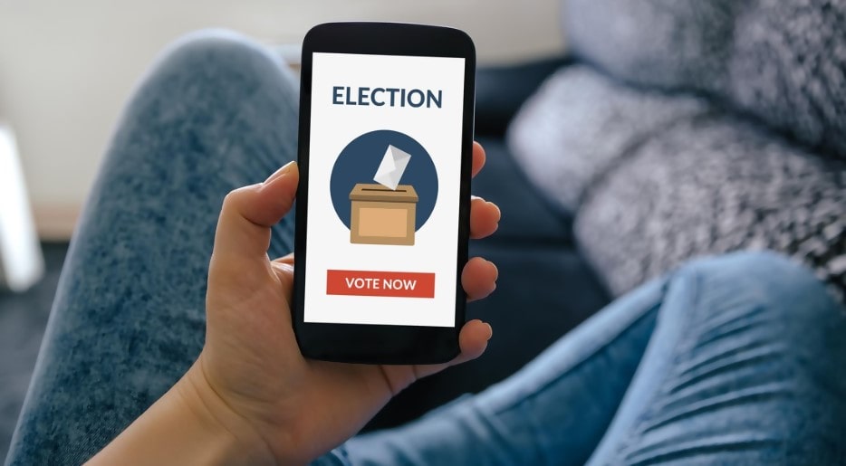 Bầu cử bằng Blockchain Dapps trên điện thoại thông minh