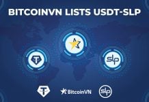 Buy and sell USDT on SLP in Vietnam - BitcoinVN lists USDT-SLP