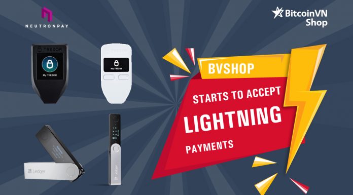 BitcoinVN Shop starts to accept Lightning Payments