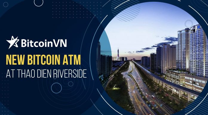 New Bitcoin ATM at Thao Dien riverside!