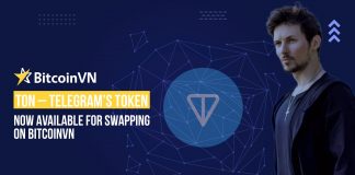 TON - Telegram’s token now available for swapping on BitcoinVN