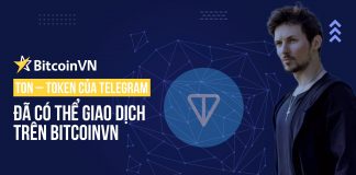 TON - token của Telegram đã có thể giao dịch trên BitcoinVN