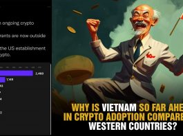 Why is it that Vietnam is so far ahead in crypto adoption compared to Western countries?